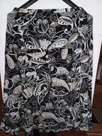 Spódniczka Mwoman 48 50 czarna szyfonowa spódnica jak nowa