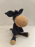 OSIOŁEK miś szydełko maskotka zabawka prezent handmade amigurumi ręcznie