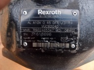Pompa hydrauliczna REXROTH A10VO45 DFR1/31R + pompa zębata 20 cm3/obr