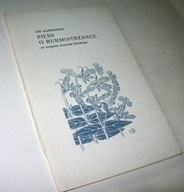 PIEŚŃ O BURMISTRZANCE Jan Kasprowicz /1977