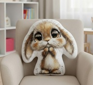 Poduszka kształtka przytulanka Królik 40cm