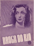 DROGA DO RIO -dramat obyczajowy -film -program kinowy -lata 30-te