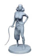 Wojowniczka z Biczem Figurka Druk3D