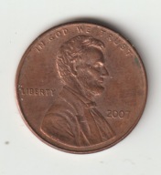 USA 1 cent 2007
