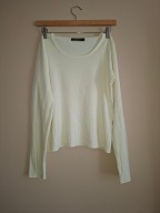 Sweterek damski L kremowy