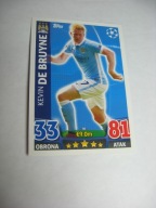 KARTA MATCH ATTAX 2015/16 NR 50 KEVIN DE BRUYNE / MANCHESTER CITY