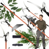 SEKATOR TELESKOPOWY PIŁA 2 w 1 WYSOKOŚĆ ROBOCZA DO 4 M