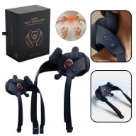 MASAŻER DO KARKU SZYI PLECOW BEZPRZEWODOWY Z FUNKCJĄ GRZANIA + GRATIS ETUI