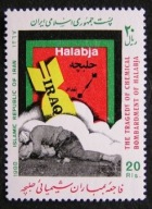 Iran - Mi 2271 - Atak gazowy w Halabiji