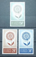 Europa-25 Cypr czysta seria** 1964r. Katal. 80 euro