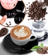 PODGRZEWACZ DO KUBKA 18W TIMER 1-9H REGULACJA 40/60°C DOTYKOWY PREZENT