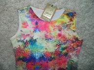 sukienka wielokolorowa r. XS