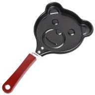 Patelnia w KSZTAŁCIE Misia ze Stali WĘGLOWEJ do Naleśników PLACKÓW Jajek