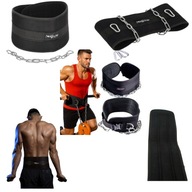 PAS KULTURYSTYCZNY UNIWERSALNY OBCIĄŻENIOWY NEOPREN Z ŁAŃCUCHEM DIP BELT