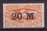 1922 Górny Śląsk wydanie przedrukowe Fi 43b * gw. Gruber