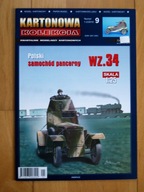 Kartonowa Kolekcja nr.9 samochód pancerny wz.34