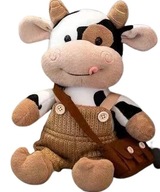 Maskotka Pluszak Krowa Krówka Przytulanka Dla Dzieci Lalka Wypełniona Miła