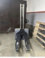 Wózek paletowy jungenheinrich emc10 jeździ