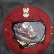 Beret wojskowy 6 PDPD desant