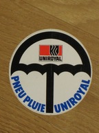 UNIROYAL oryginalna naklejka z PRL