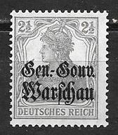 #OKUPACJA NIEMIECKA (ON) ROCZNIK 1916 Fi 6**