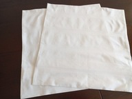 POSZEWKI BAWEŁNIANE Z ADAMASZKIEM.43 / 43 cm. NOWE. 2 szt.