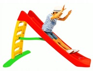 ZJEŻDŻALNIA OGRODOWA DLA DZIECI DUŻA ŚLIZGAWKA ŚLIZG DRABINKA 170 CM
