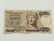 1000 drachm Grecja 1983 P#202 F+/VF-