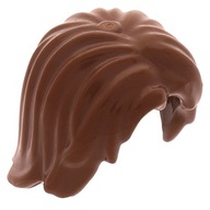 LEGO - Włosy - Reddish Brown - 88283