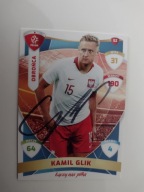 Karta panini autograf Polska Kamil Glik PZPN