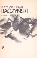 Utwory wybrane Krzysztof Kamil Baczyński