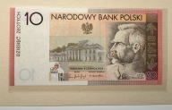 10 zł 2008 Banknot Kolekcjonerski – 90 Rocznica – NBP – folder – UNC