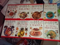 8 książek z serii 101 praktycznych porad Zupy Sałatki Ciasta Grill Makarony