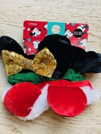 Zestaw 3 gumki do włosów Christmas Święta Myszka Miki Boże Narodzenie