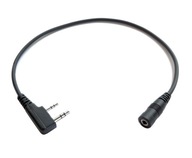 Adapter gniazdo Jack 3,5mm wtyk Kenwood Baofeng