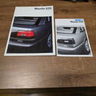 Mazda 626 LX GLX GT + cennik 1989