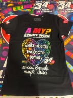 4. T-shirt damski 34.Finału WOŚP rozmiar M, Sztab WOŚP Dziwnów