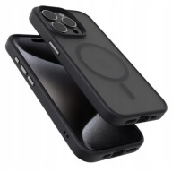 Etui plecki Apple iPhone 15 Pro czarne tworzywo sztuczne MagSafe