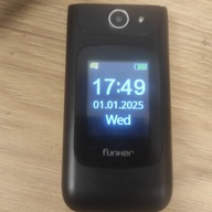 Telefon komórkowy Funker C200, klapka, SOS, aparat, USB-C