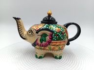 Słoń - dzbanek imbryk czajnik w kształcie słonika 22cm - 800 ml do herbaty