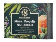 Herbal Monasterium Mirra i Propolis na gardło bez cukru 24 pastylki