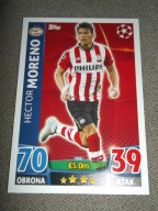 MATCH ATTAX 2015-2016 PSV EINDHOVEN Hcktor Moreno 151