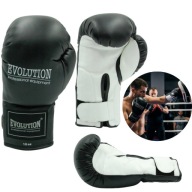 Rękawice Bokserskie Sparingowe Evolution 10 oz Treningowe MMA Kickboxing