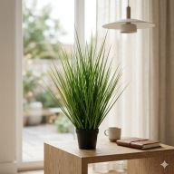 Sztuczna Trawa w Doniczce 60cm Realistyczna Trawa Dekoracyjna Doniczkowa