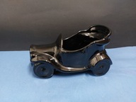 Ceramiczna osłonka na doniczkę Samochód vintage