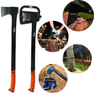 SIEKIERA do drewna rozłupująca do łupania XL FIBERGLASS na zime OSTRZE 78cm