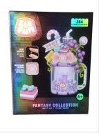Klocki Elefun Fantasy Collection Słodki Kubek Różowy 284 el.Micro Klocki 6+