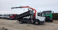 Mercedes-Benz Atego 1622 Hds Wywrotka 8T ladownosci Zuraw z Pilotem Jak No
