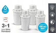 ZESTAW 4 SZTUKI WKŁAD FILTRUJĄCY DO DZBANKA DAFI B15 STANDARD CLASSIC