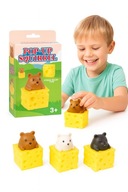 GNIOTEK SER MYSZ ANTYSTRESOWY SENSORYCZNY SQUISHY IDEALNY DLA DZIECI